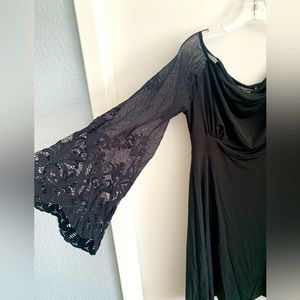 Igigi knee length off shoulder dress